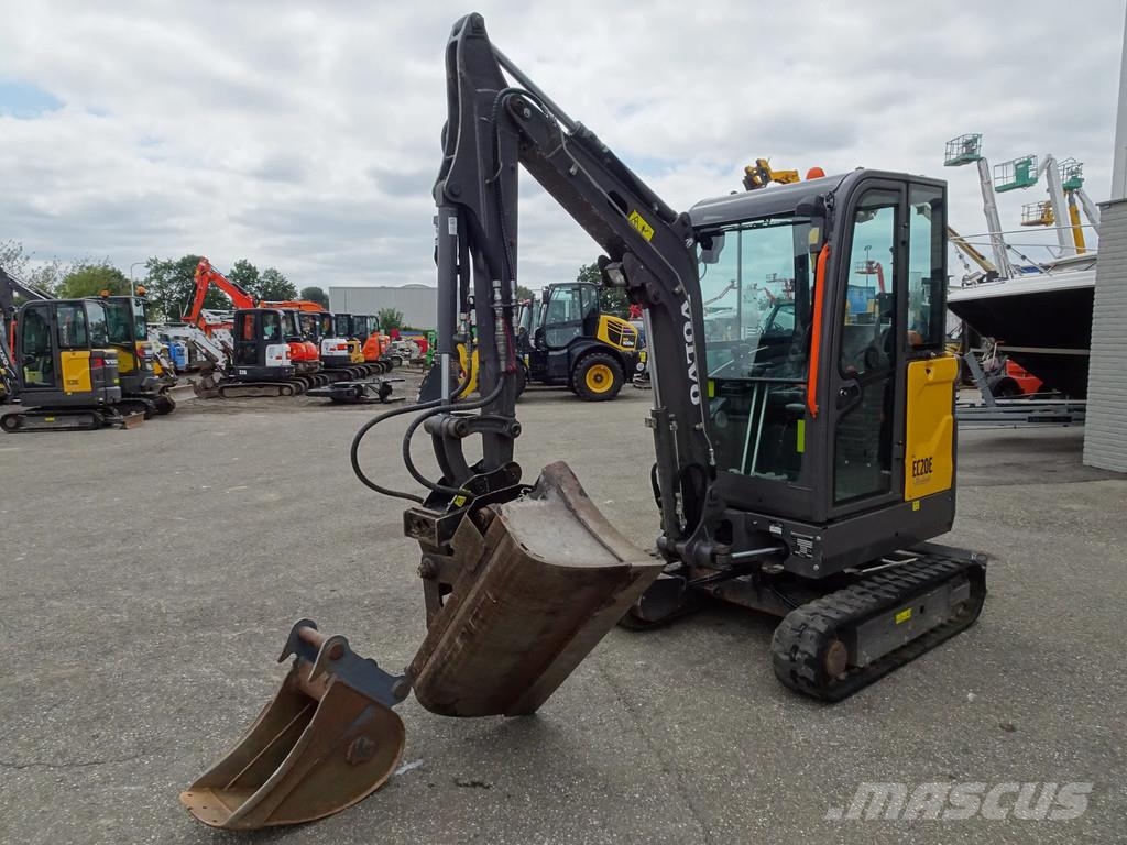 Volvo EC20E حفارات صغيرة أقل من 7 طن (حفارات صغيرة)