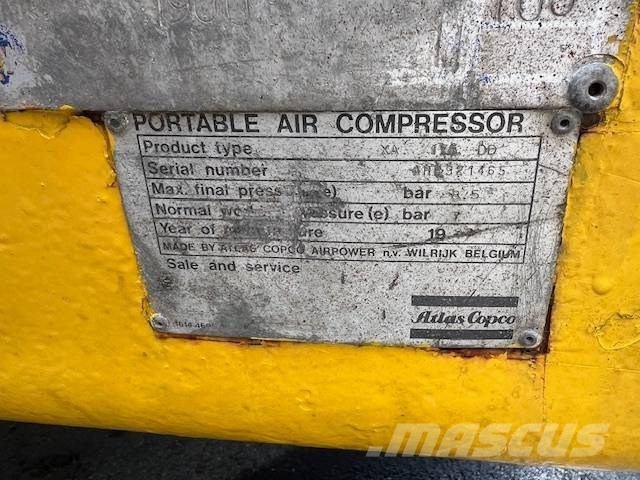 Atlas Copco XA 175 DD Kompresörler