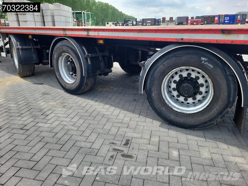 Vogelzang 1766 2/2 Lift Axle + 2x Steering Axle APK 03/2027 Flatbed/Dropside semi-trailers