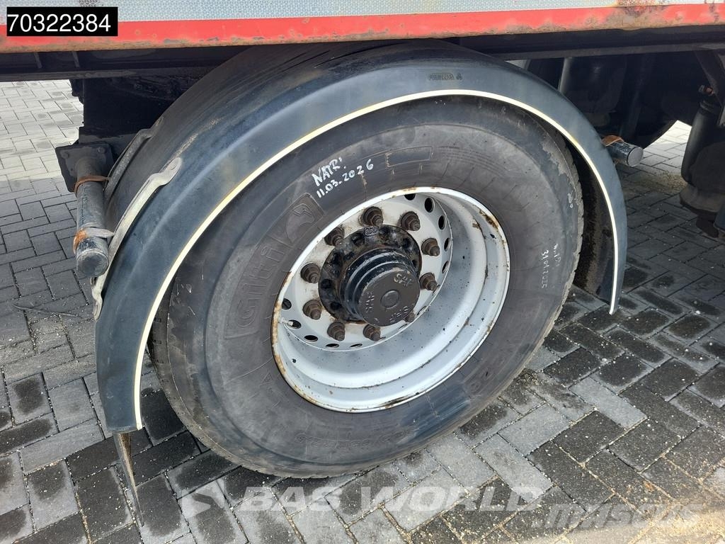 Vogelzang 1766 2/2 Lift Axle + 2x Steering Axle APK 03/2027 Flatbed/Dropside semi-trailers
