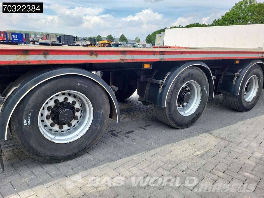 Vogelzang 1766 2/2 Lift Axle + 2x Steering Axle APK 03/2027 Flatbed/Dropside semi-trailers