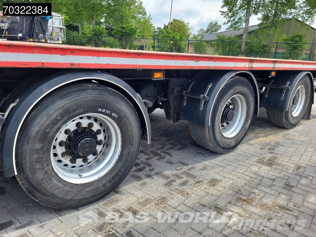 Vogelzang 1766 2/2 Lift Axle + 2x Steering Axle APK 03/2027 Flatbed/Dropside semi-trailers