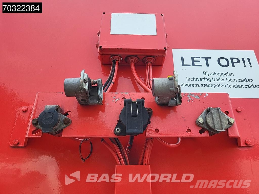 Vogelzang 1766 2/2 Lift Axle + 2x Steering Axle APK 03/2027 Flatbed/Dropside semi-trailers