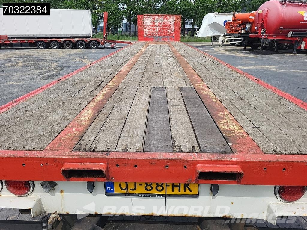 Vogelzang 1766 2/2 Lift Axle + 2x Steering Axle APK 03/2027 Flatbed/Dropside semi-trailers