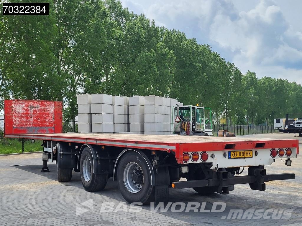 Vogelzang 1766 2/2 Lift Axle + 2x Steering Axle APK 03/2027 Flatbed/Dropside semi-trailers