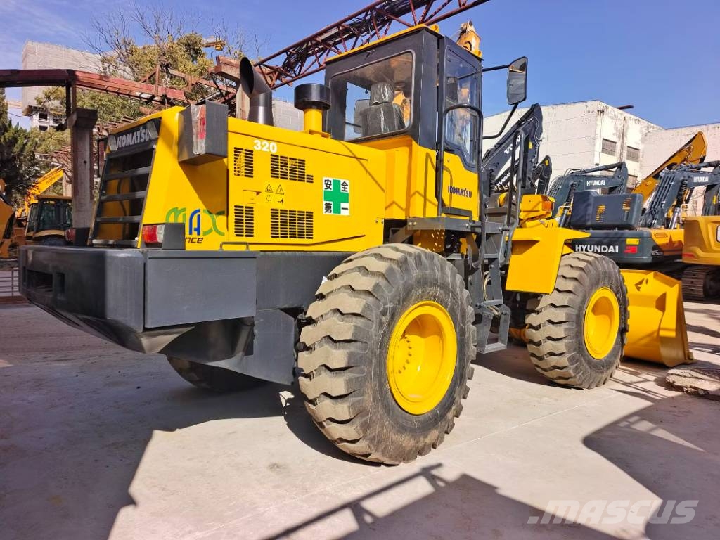 Komatsu WA 320-3 Shanghai largest supplier 輪胎式裝載機