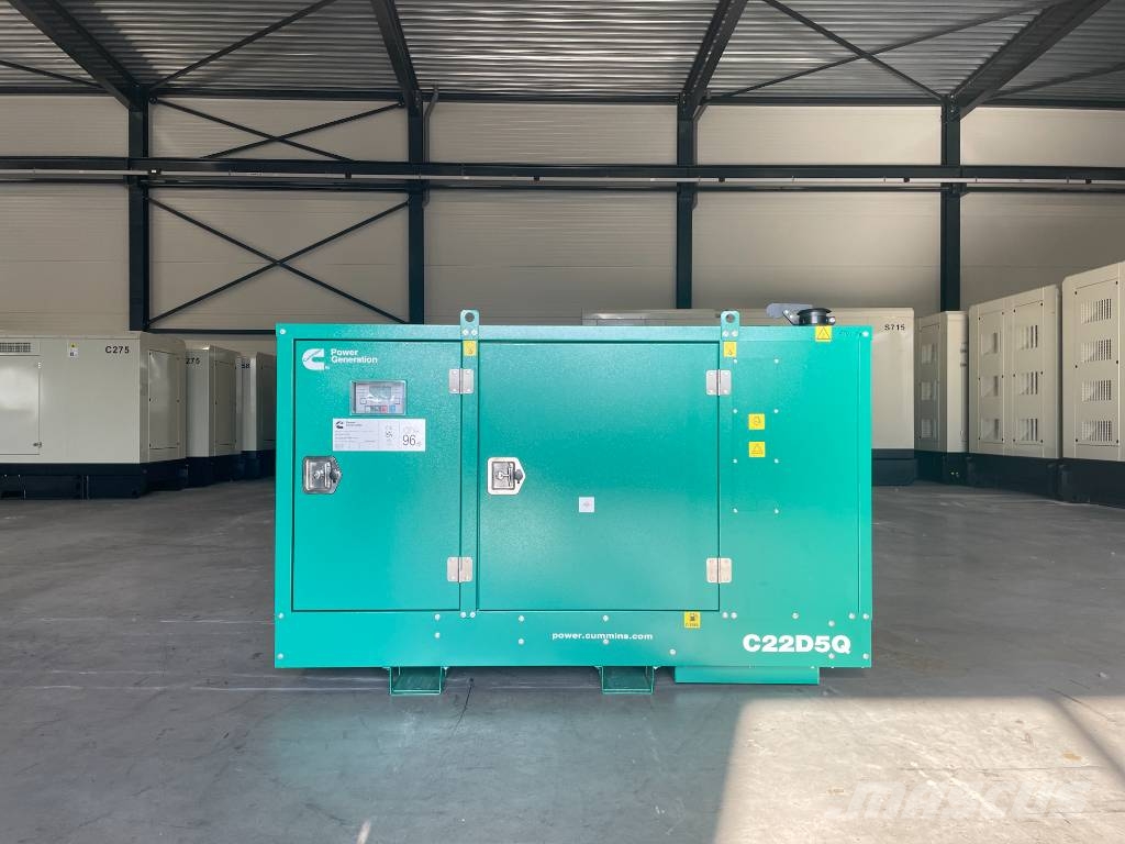 Cummins C22D5Q - 22 kVA Generator - DPX-18501-Q Generadores diésel