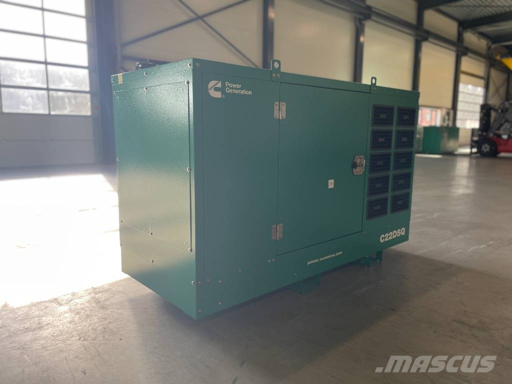 Cummins C22D5Q - 22 kVA Generator - DPX-18501-Q Generadores diésel