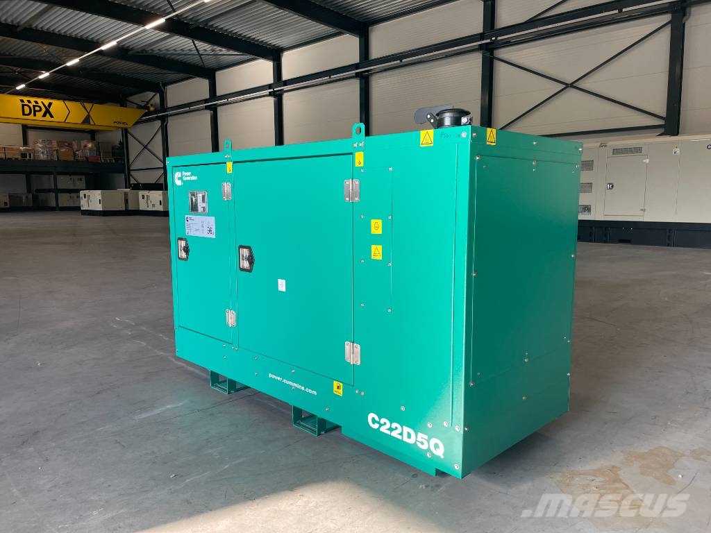 Cummins C22D5Q - 22 kVA Generator - DPX-18501-Q Generadores diésel
