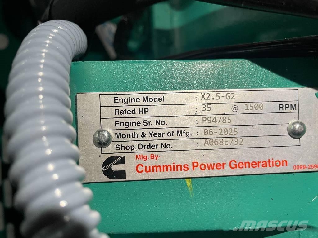 Cummins C22D5Q - 22 kVA Generator - DPX-18501-Q Generadores diésel