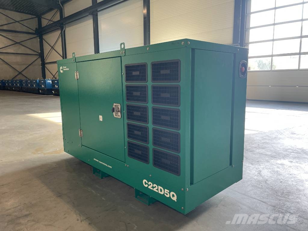 Cummins C22D5Q - 22 kVA Generator - DPX-18501-Q Generadores diésel