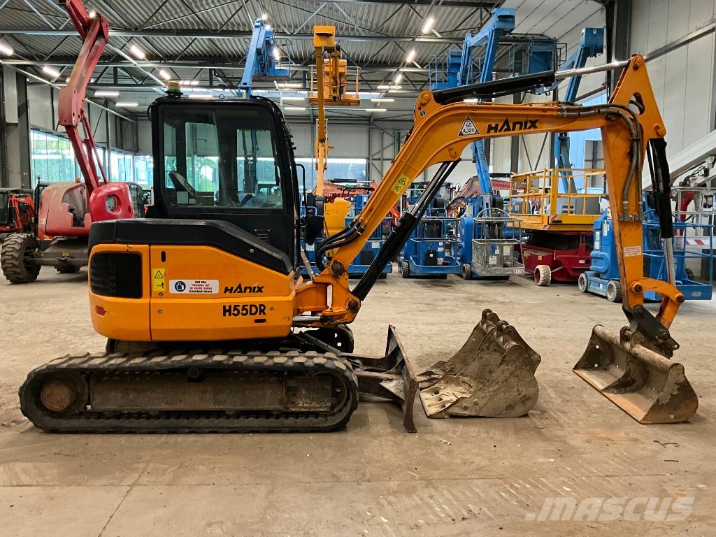 Hanix H 55 DR Εκσκαφάκι (διαβολάκι) < 7t