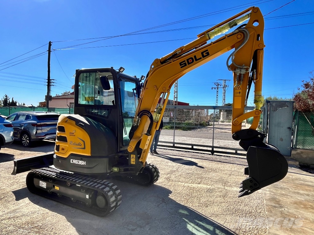 SDLG ER636H حفارات وسط 7 طن - 12 طن