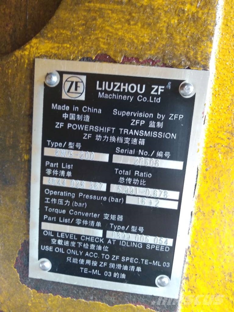 ZF 6WG200 Przekładnie i skrzynie biegów