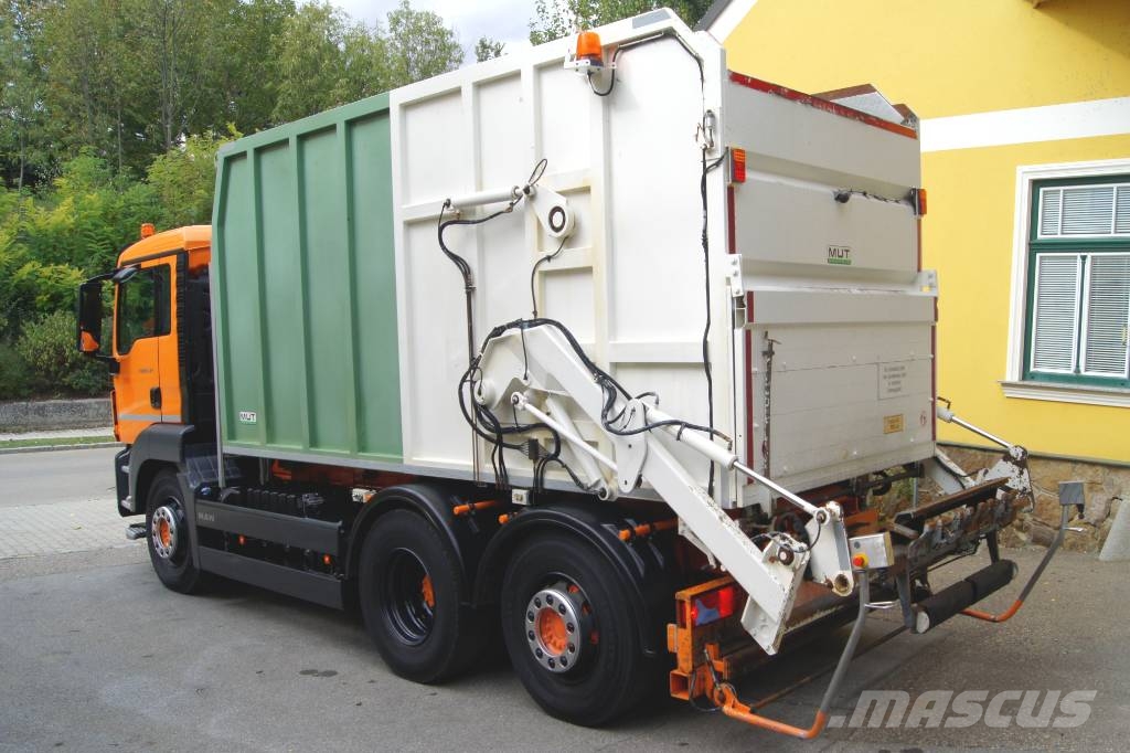 MAN TGS 26.320 BL 6x2-2/ MUT Glassammelwagen/Euro 6 مركبات الأغراض العامة