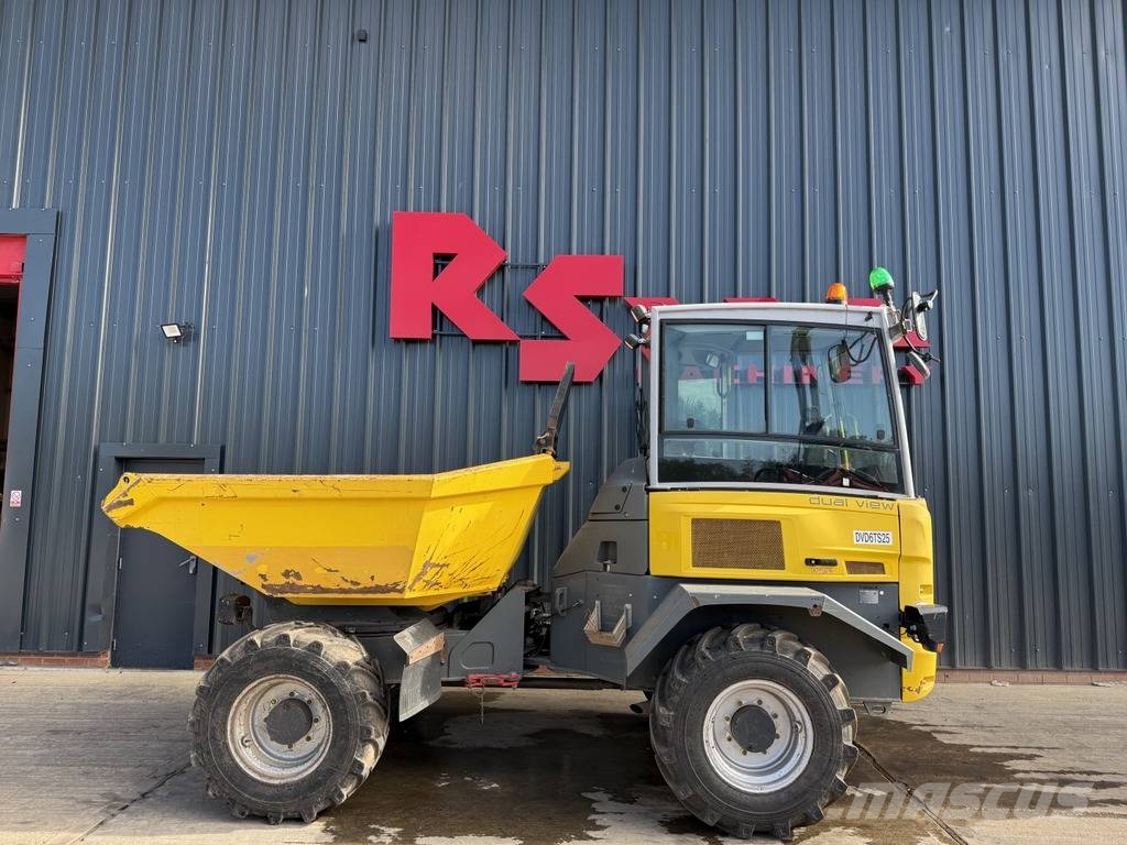 Wacker Neuson DV60 Dual View 6Ton Swivel Dumper Site dumpers