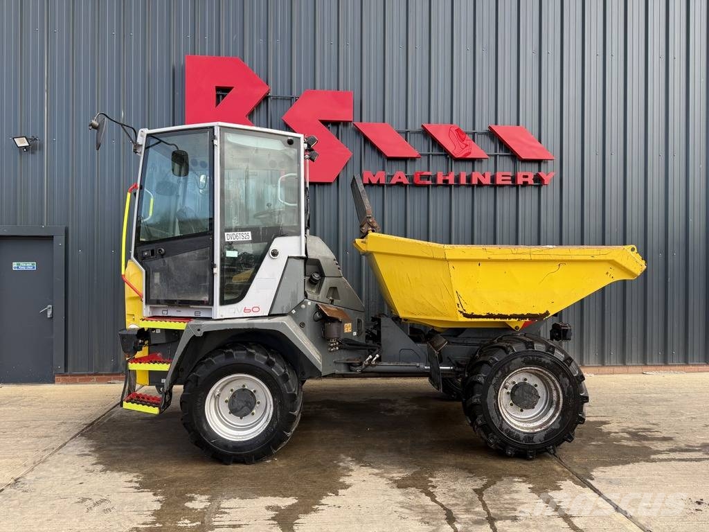 Wacker Neuson DV60 Dual View 6Ton Swivel Dumper Site dumpers