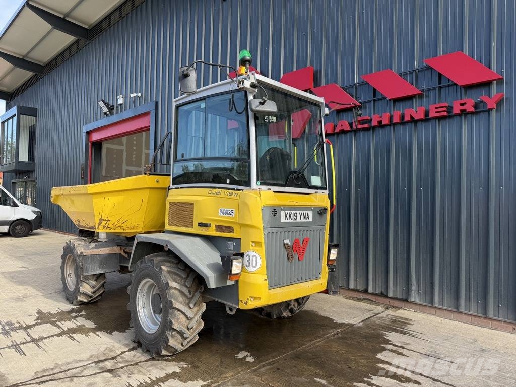 Wacker Neuson DV60 Dual View 6Ton Swivel Dumper Site dumpers