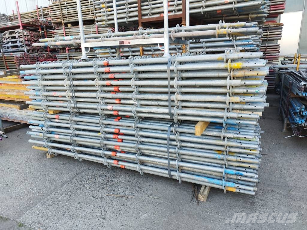 Layher Allround – lisses, planchers, consoles, plinthes Lešenářské zařízení