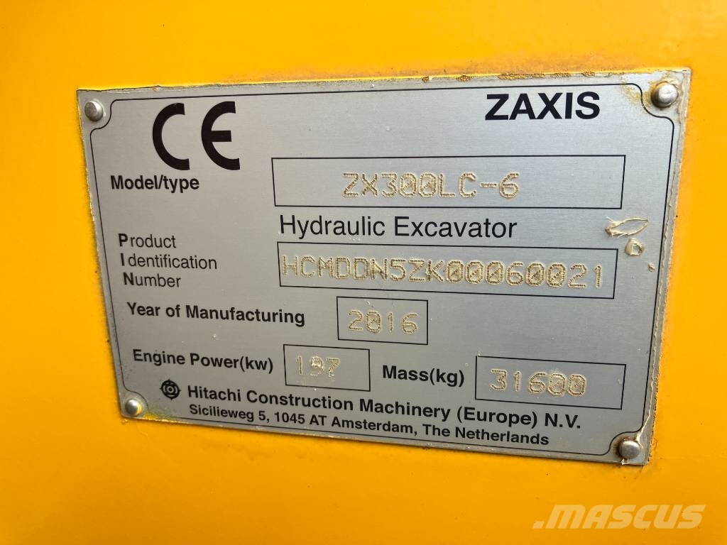 Hitachi ZX300 LC-6 Верижен екскаватор