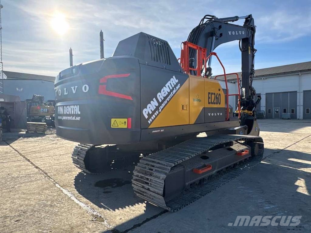 Volvo EC260 Uthyres/For Rental Raupenbagger