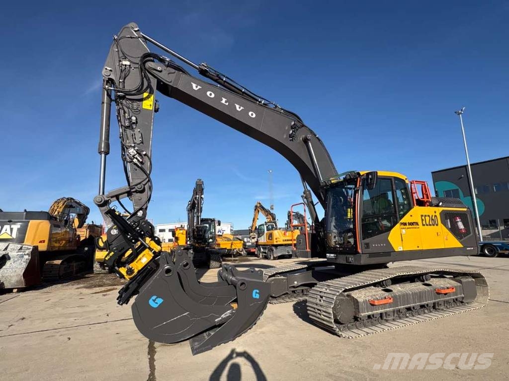 Volvo EC260 Uthyres/For Rental Raupenbagger