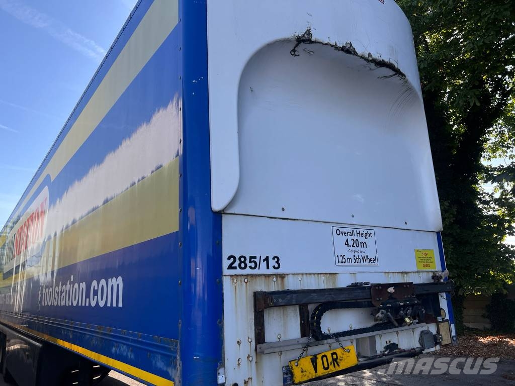 SDC 15.65m Box Trailer With Tuckaway Tail Lift Box Cajas de remolque