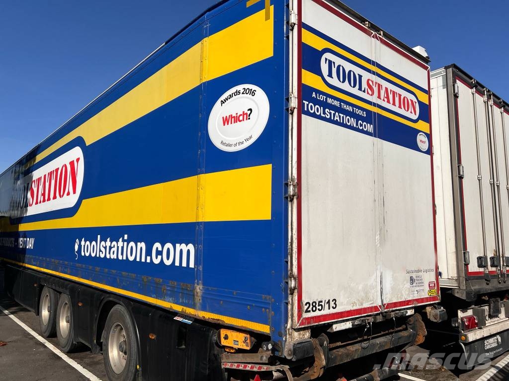 SDC 15.65m Box Trailer With Tuckaway Tail Lift Box Cajas de remolque