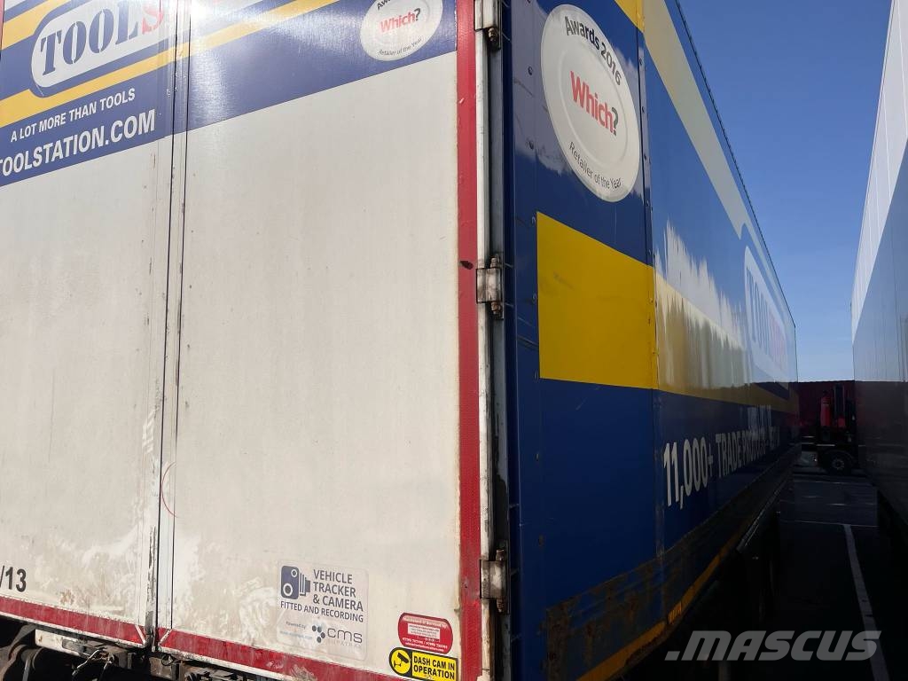 SDC 15.65m Box Trailer With Tuckaway Tail Lift Box Cajas de remolque