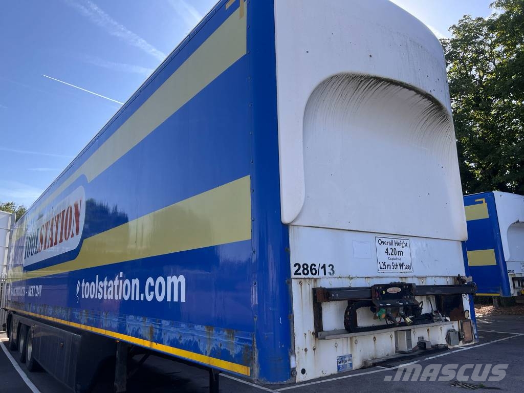 SDC 15.65m Box Trailer With Tuckaway Tail Lift Box Cajas de remolque