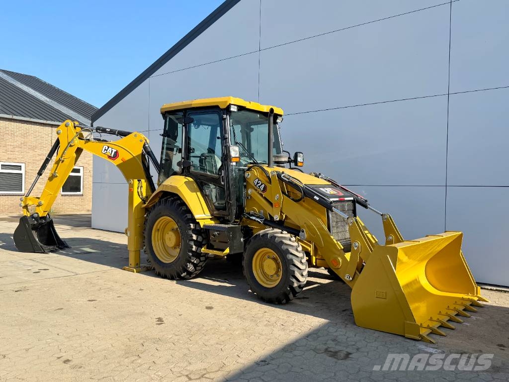 CAT 424 4WD - Hammer Lines / Airco Εκσκαφείς Φορτωτές τύπου JCB