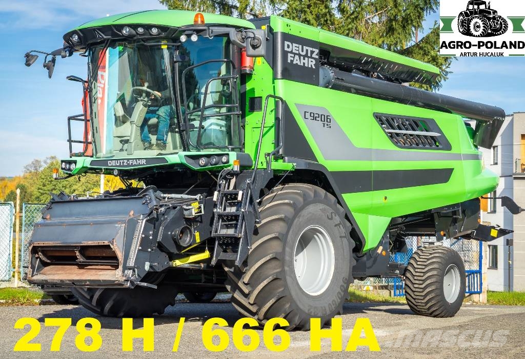 Deutz-Fahr C9206 TS - 2016 ROK - 278 H / 666 HA - 7.5 M VARIO حصادات