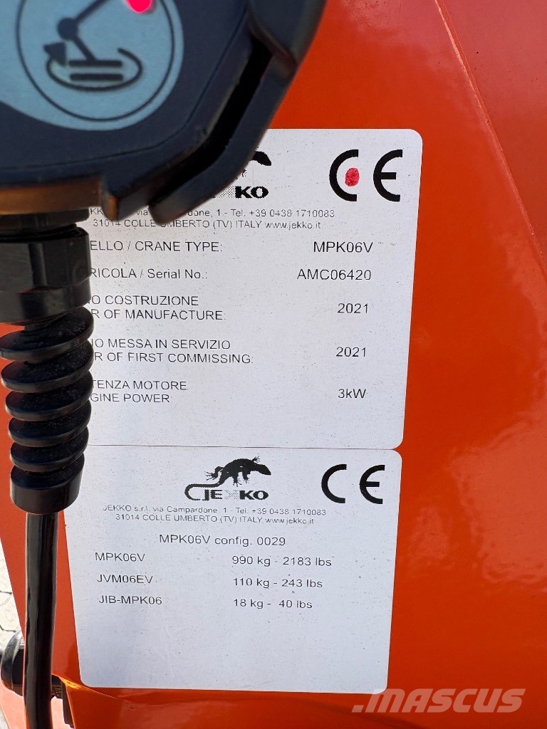 Jekko MPK 06 小型起重機