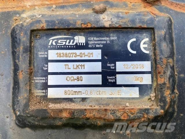  (5604)  0.80 m TL / bucket Excavator