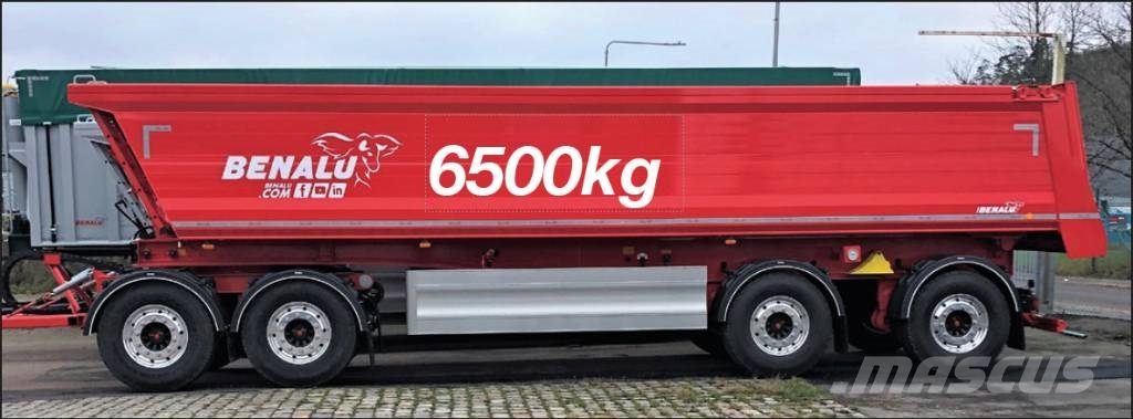 Benalu Siderale 38 ton VIKT 6,5 TON , 30 kbm Tippsläpvagn Bañera