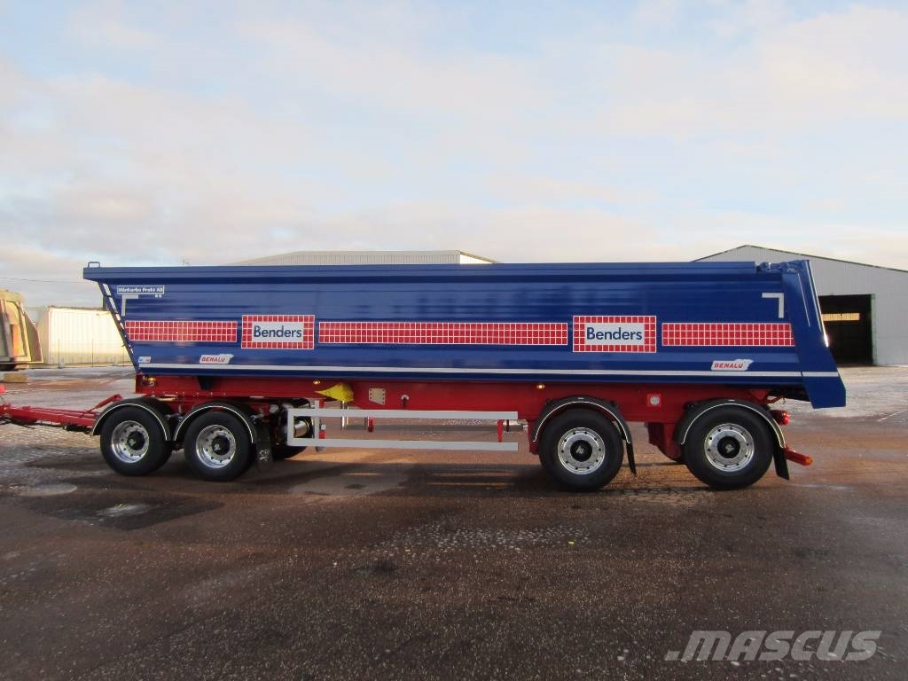 Benalu Siderale 38 ton VIKT 6,5 TON , 30 kbm Tippsläpvagn Bañera