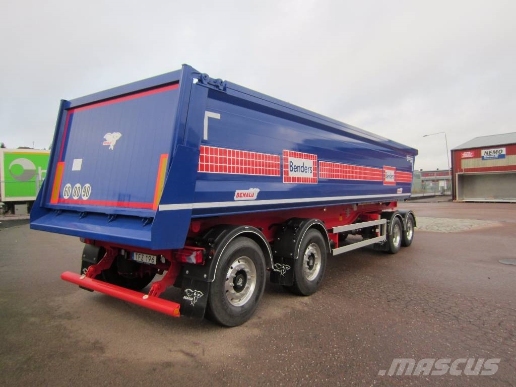 Benalu Siderale 38 ton VIKT 6,5 TON , 30 kbm Tippsläpvagn Bañera