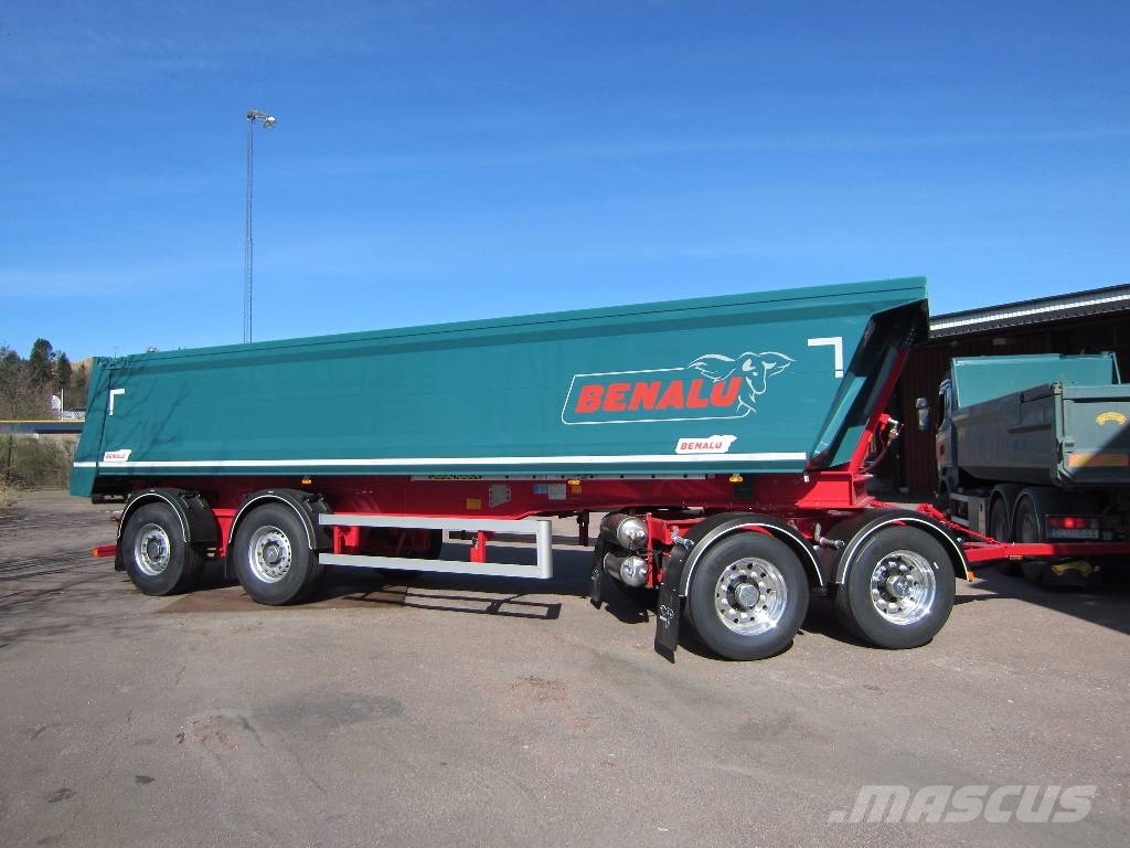 Benalu Siderale 38 ton VIKT 6,5 TON , 30 kbm Tippsläpvagn Bañera