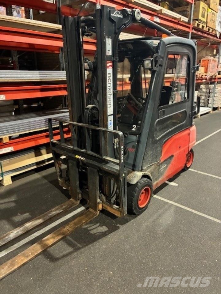 Linde E20PL-386 Elektrostapler