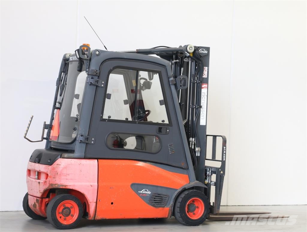 Linde E20PL-386 Elektriniai šakiniai krautuvai