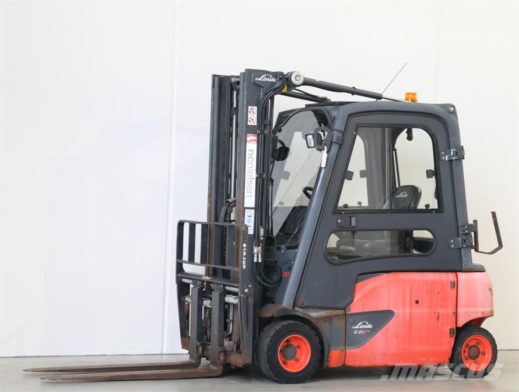 Linde E20PL-386 Elektriniai šakiniai krautuvai