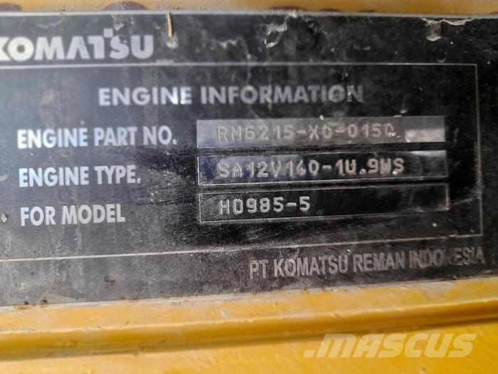 Komatsu SA12V140 Transport - Övriga