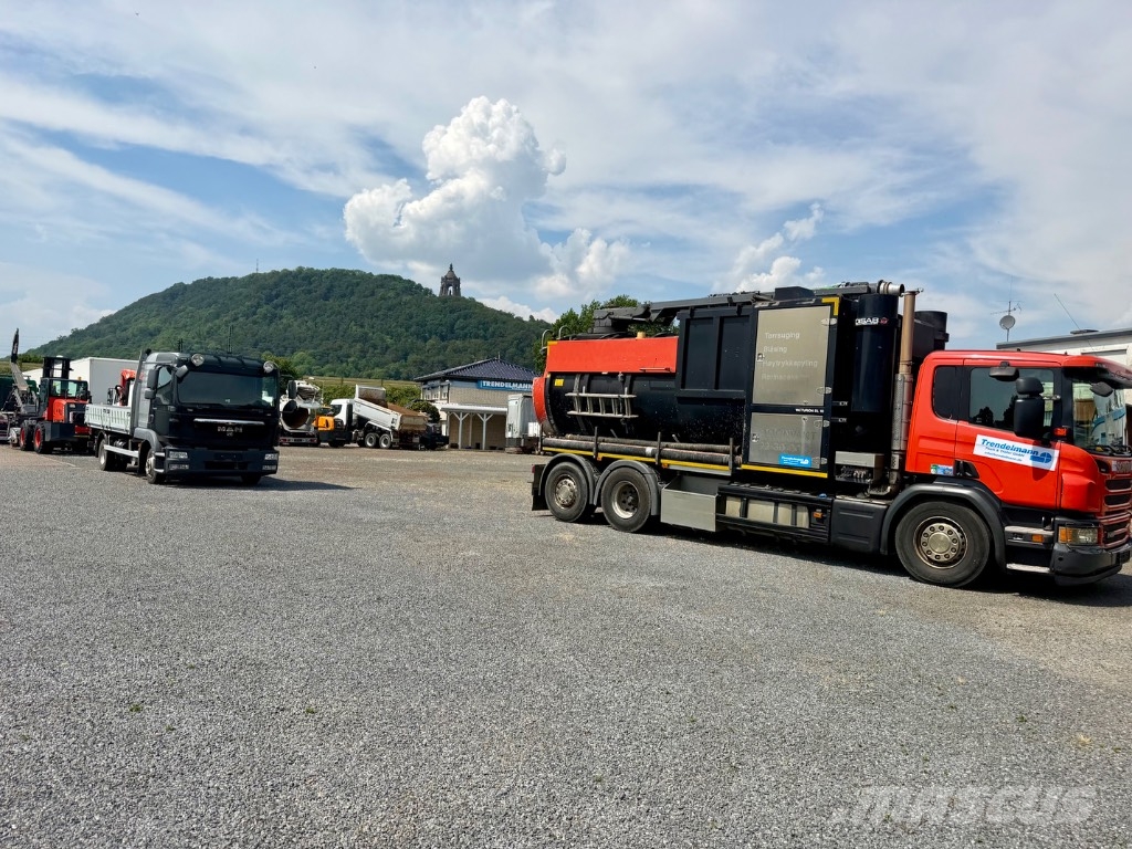 Scania P 450 6x2 E 6 mit DISAB DL 10 Vacturion Saug- und Druckwagen