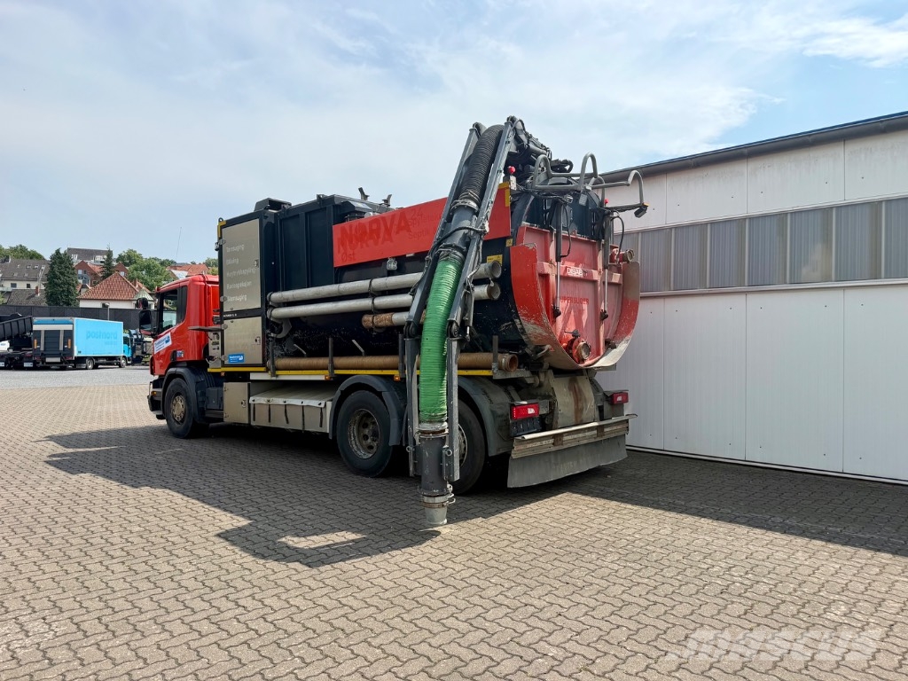 Scania P 450 6x2 E 6 mit DISAB DL 10 Vacturion Saug- und Druckwagen