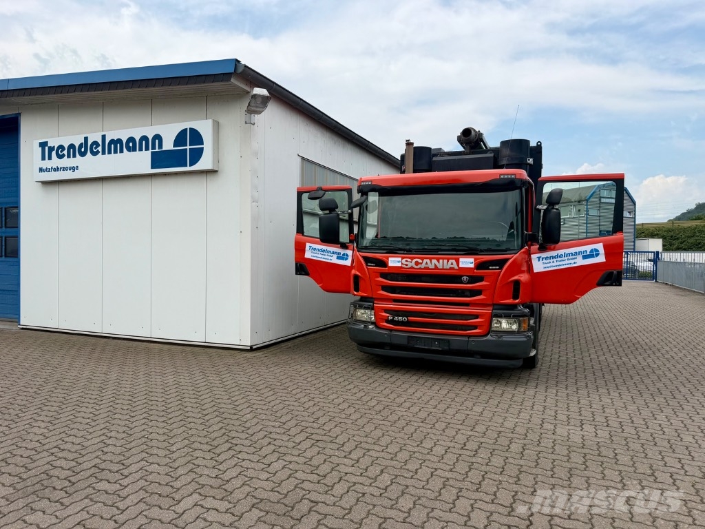 Scania P 450 6x2 E 6 mit DISAB DL 10 Vacturion Saug- und Druckwagen