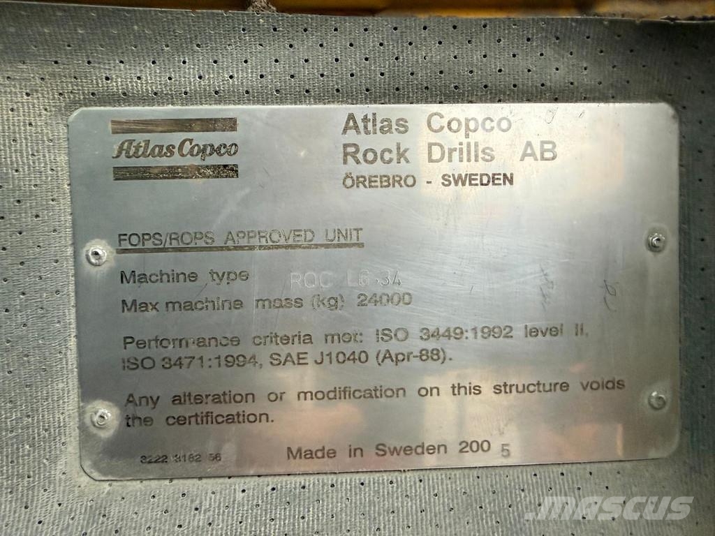 Atlas Copco ROC L6-34 | German Machine! Terenske bušilice
