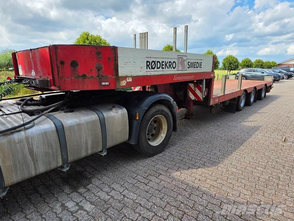 HRD NTS Semi-low loader, EXTENDABLE 6.0m!! نصف مقطورة مسطحة منخفضة