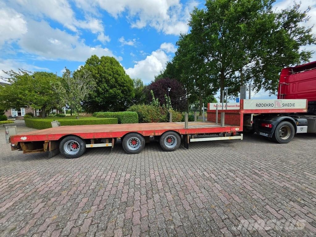 HRD NTS Semi-low loader, EXTENDABLE 6.0m!! Poluprikolice labudice