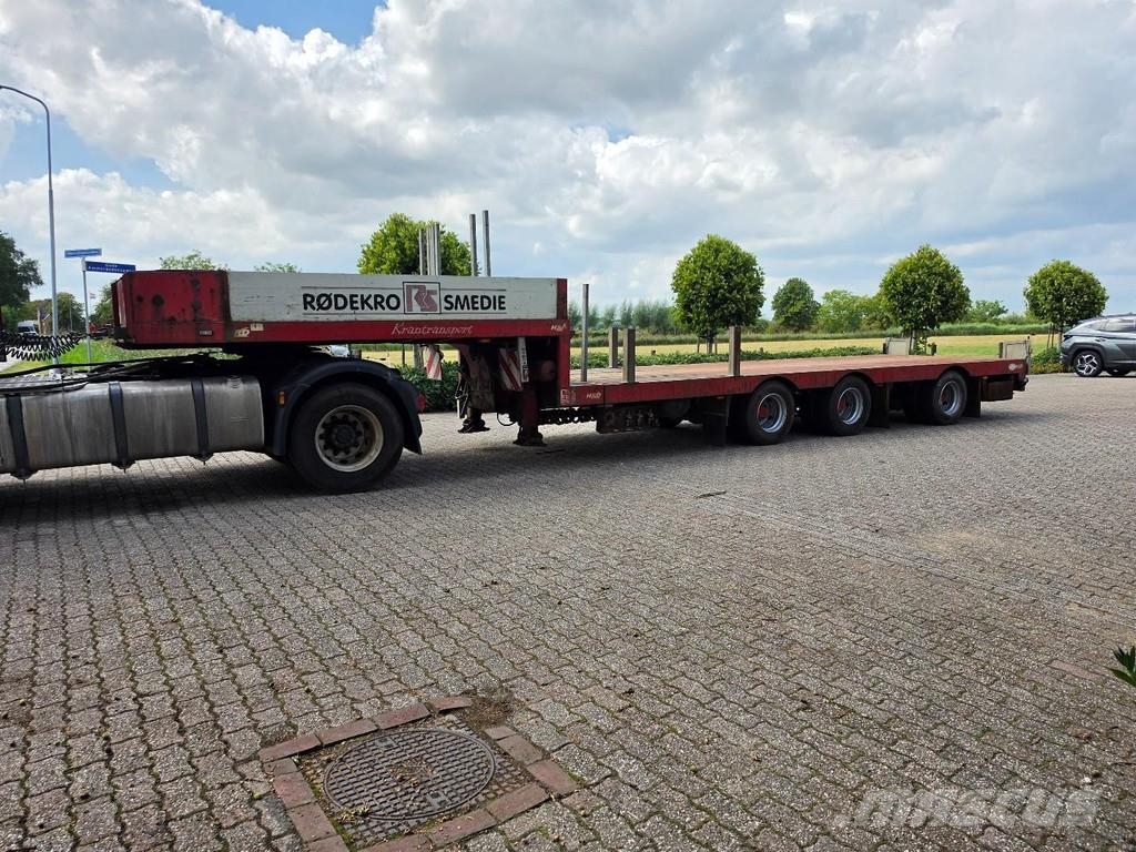 HRD NTS Semi-low loader, EXTENDABLE 6.0m!! نصف مقطورة مسطحة منخفضة