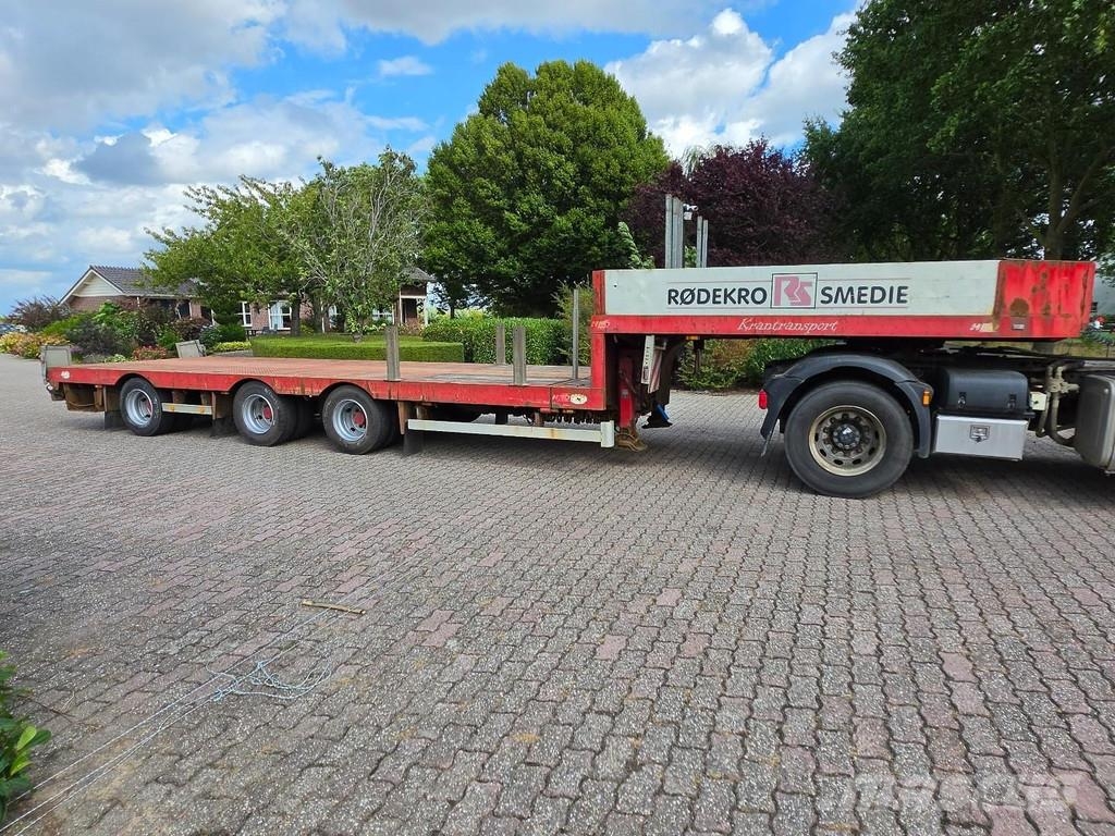 HRD NTS Semi-low loader, EXTENDABLE 6.0m!! Poluprikolice labudice